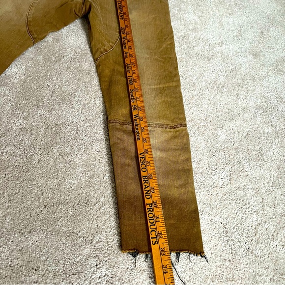 Zara tan denim men’s 31 workwear style - Picture 9 of 9